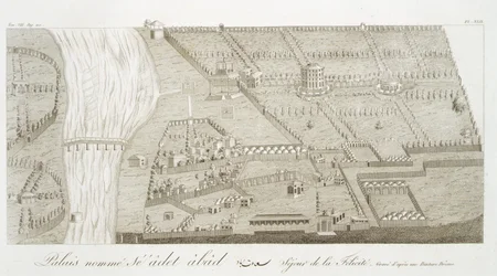 The Abode of Felicity, from Voyages du Chevalier Chardin en Perse, et autres Lieux de l